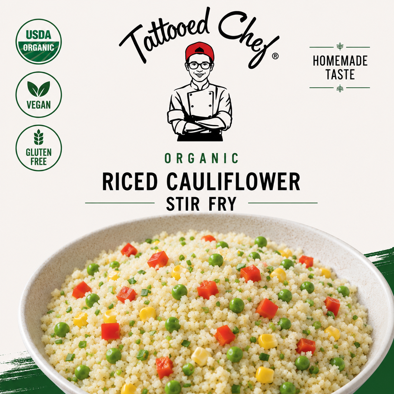 Riced Cauliflower Stir Fry