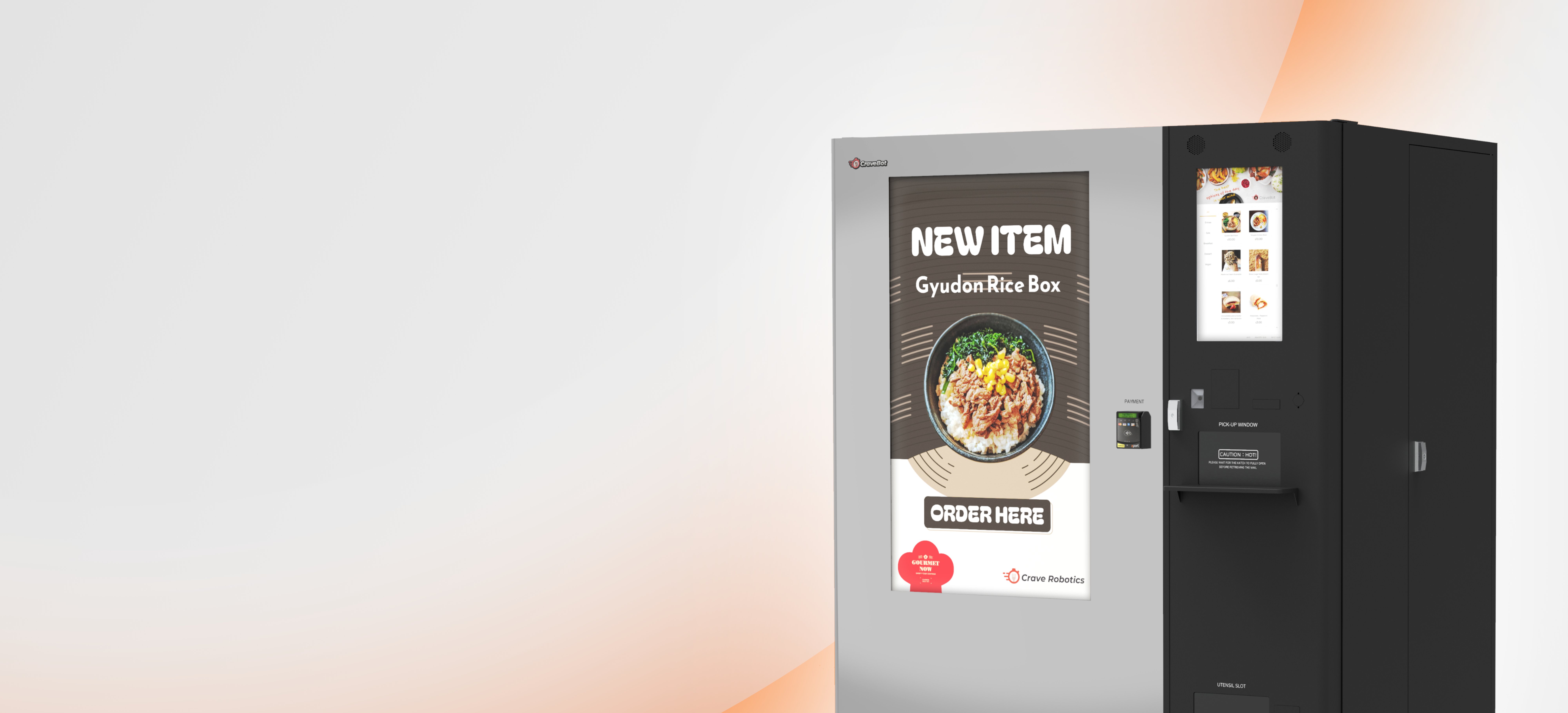 Automated Food Kiosks for Campuses & Hotels banner