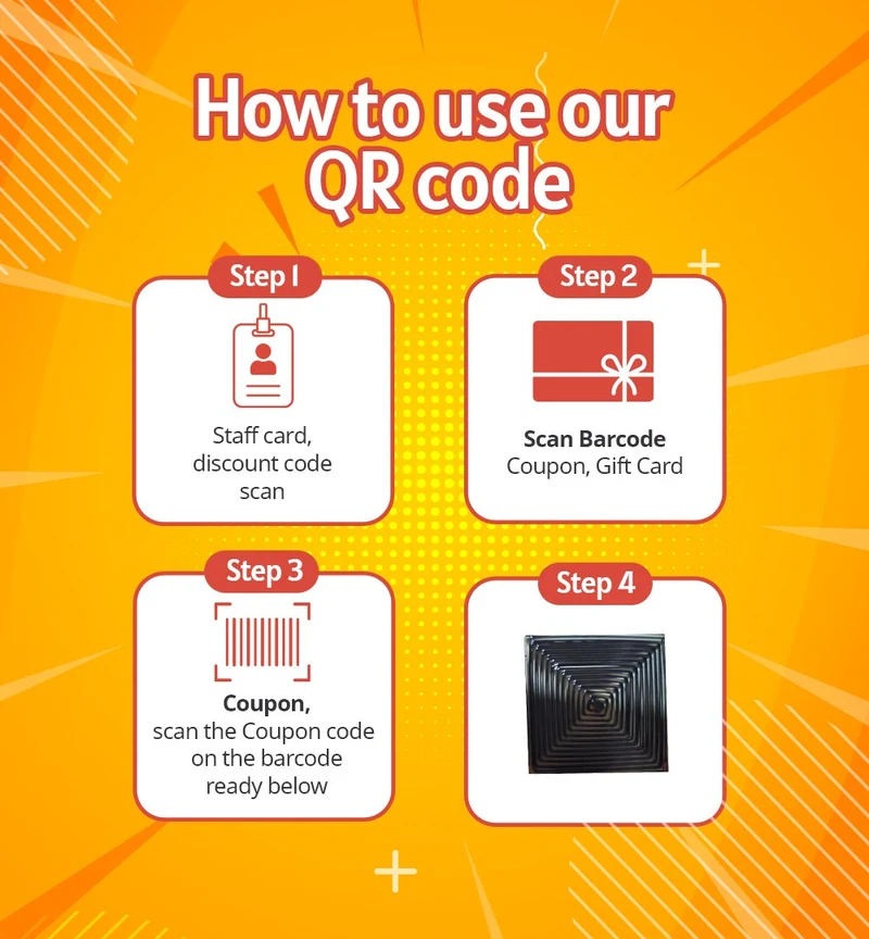 How to use the CraveBot QR code — 4 step visual guide